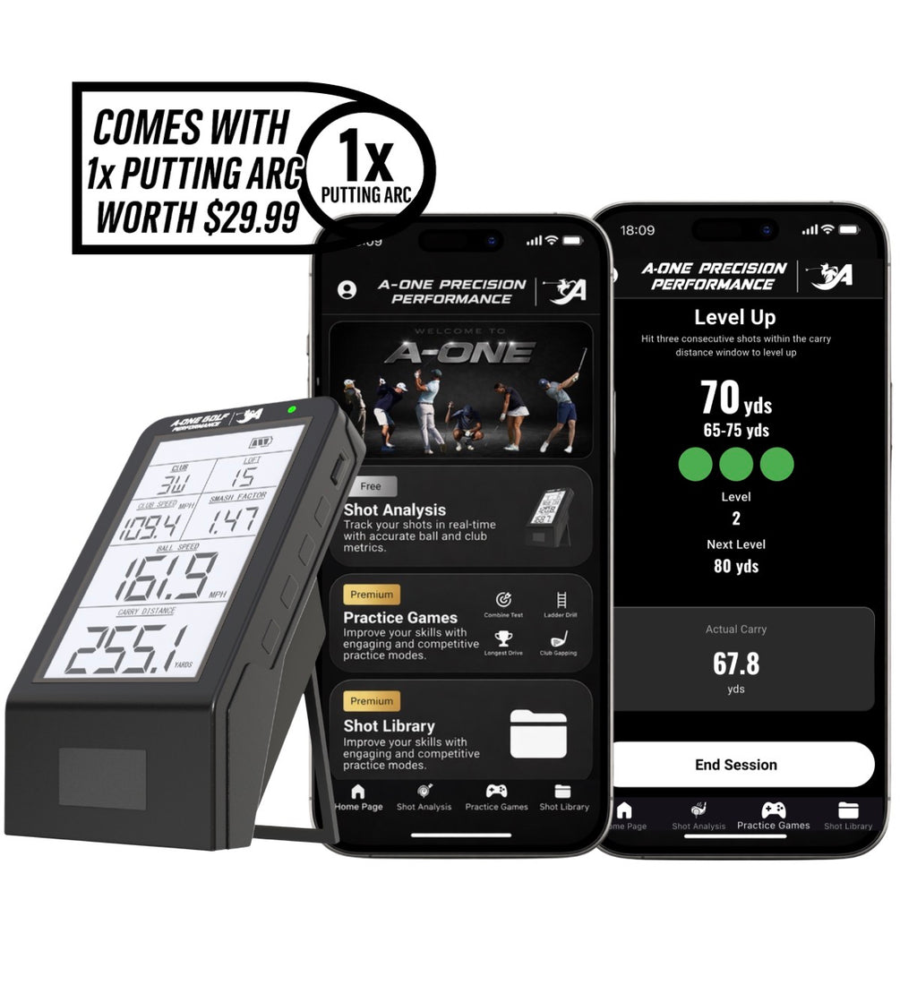 A-ONE Launch Monitor +12 Month Premium App Subscription