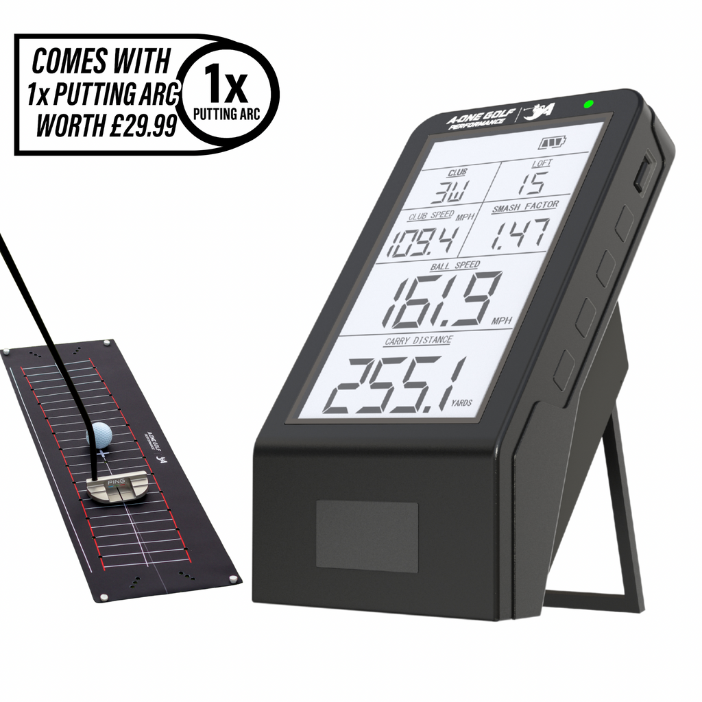 A-ONE Precision Performance Launch Monitor + Free Putting Arc
